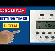 Cara Buka Kunci Timer Digital